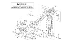 Connecting rod - rear shock abs.