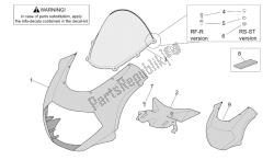 cuerpo frontal - carenado frontal