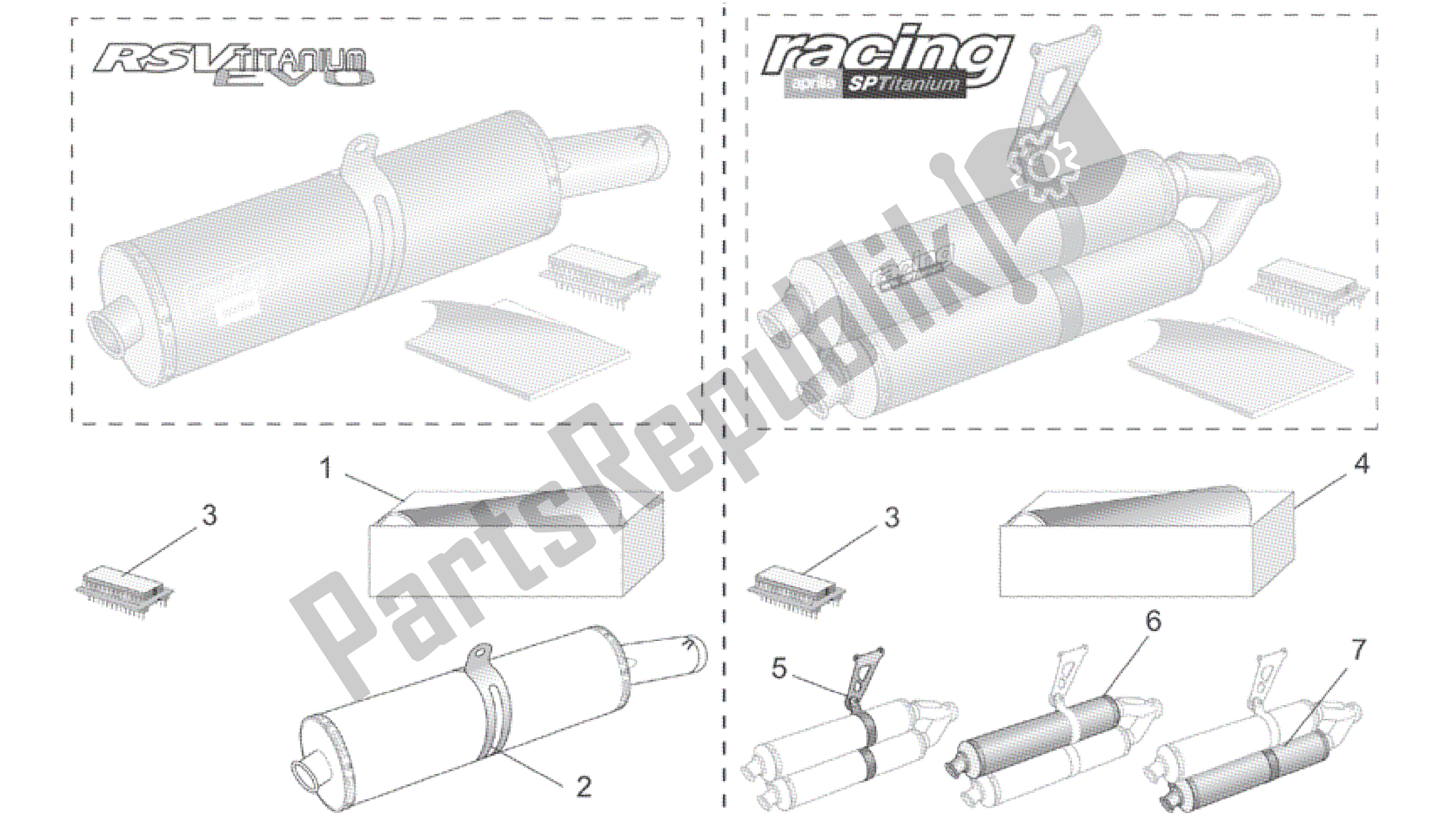 Toutes les pièces pour le Acc. - Pièces De Performance Iii du Aprilia RSV Tuono RS 1000 2004 - 2005