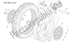 Front wheel RSV Mille Version