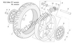 rueda delantera rsv mille r versión