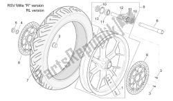 ruota anteriore versione rsv mille r