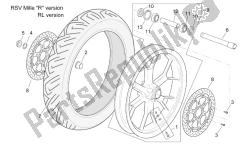 przednie koło rsv mille r wersja