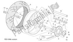 ruota posteriore rsv versione mille