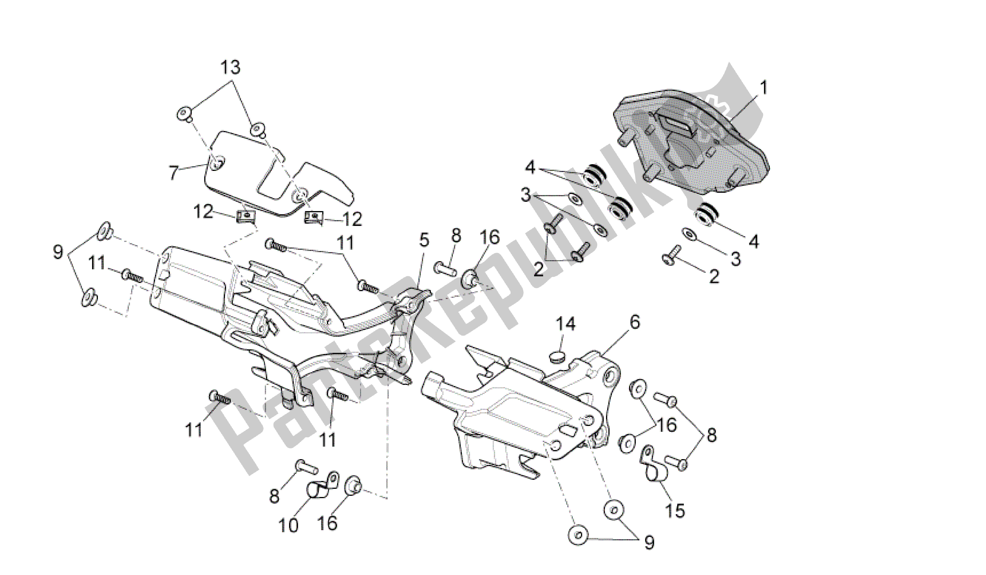 Tutte le parti per il Pannello Di Controllo del Aprilia RSV4 Aprc R ABS 3984 1000 2013