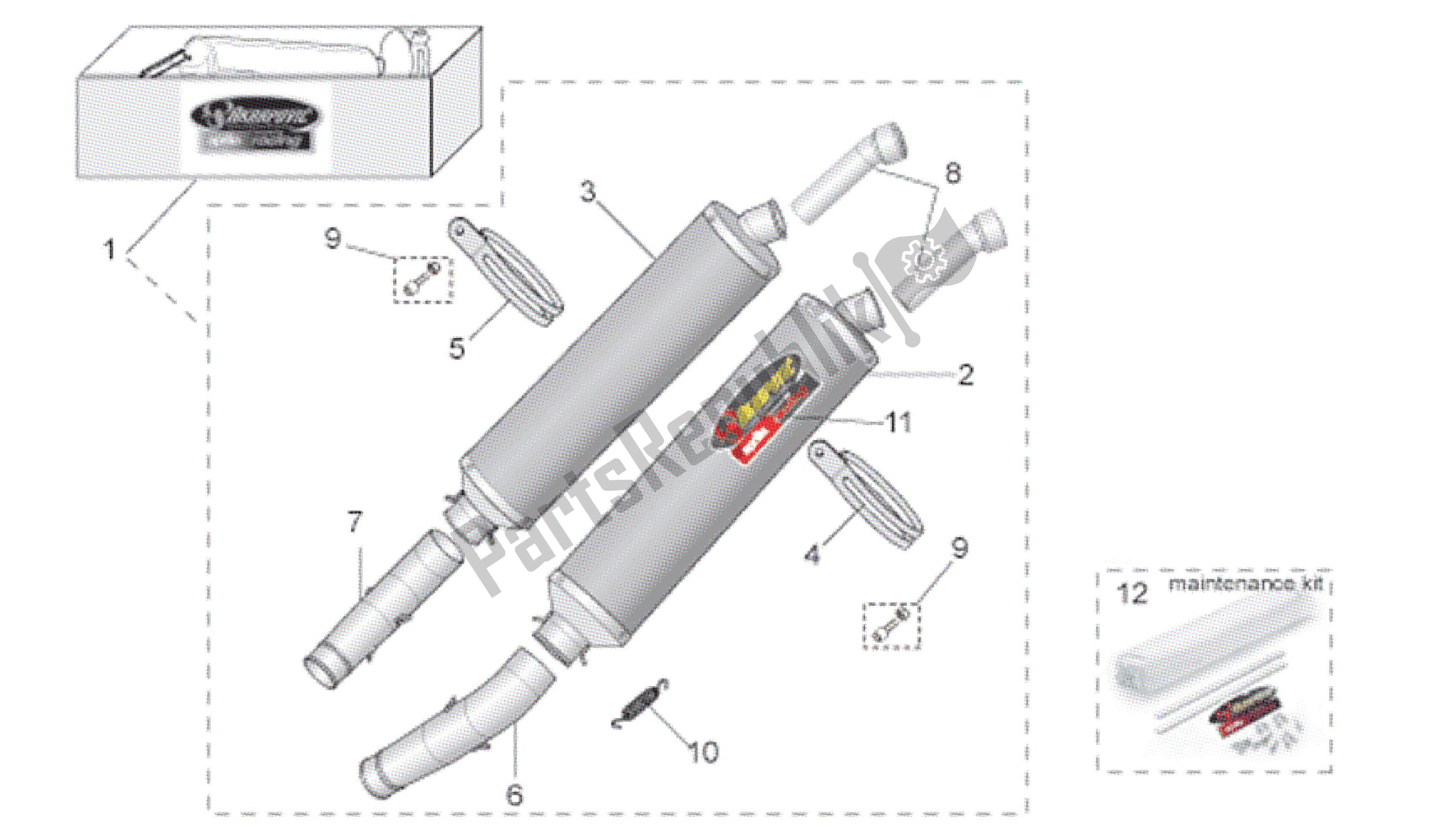 Toutes les pièces pour le Acc. - Pièces De Performance I du Aprilia RSV Tuono Factory 3985 1000 2006 - 2009