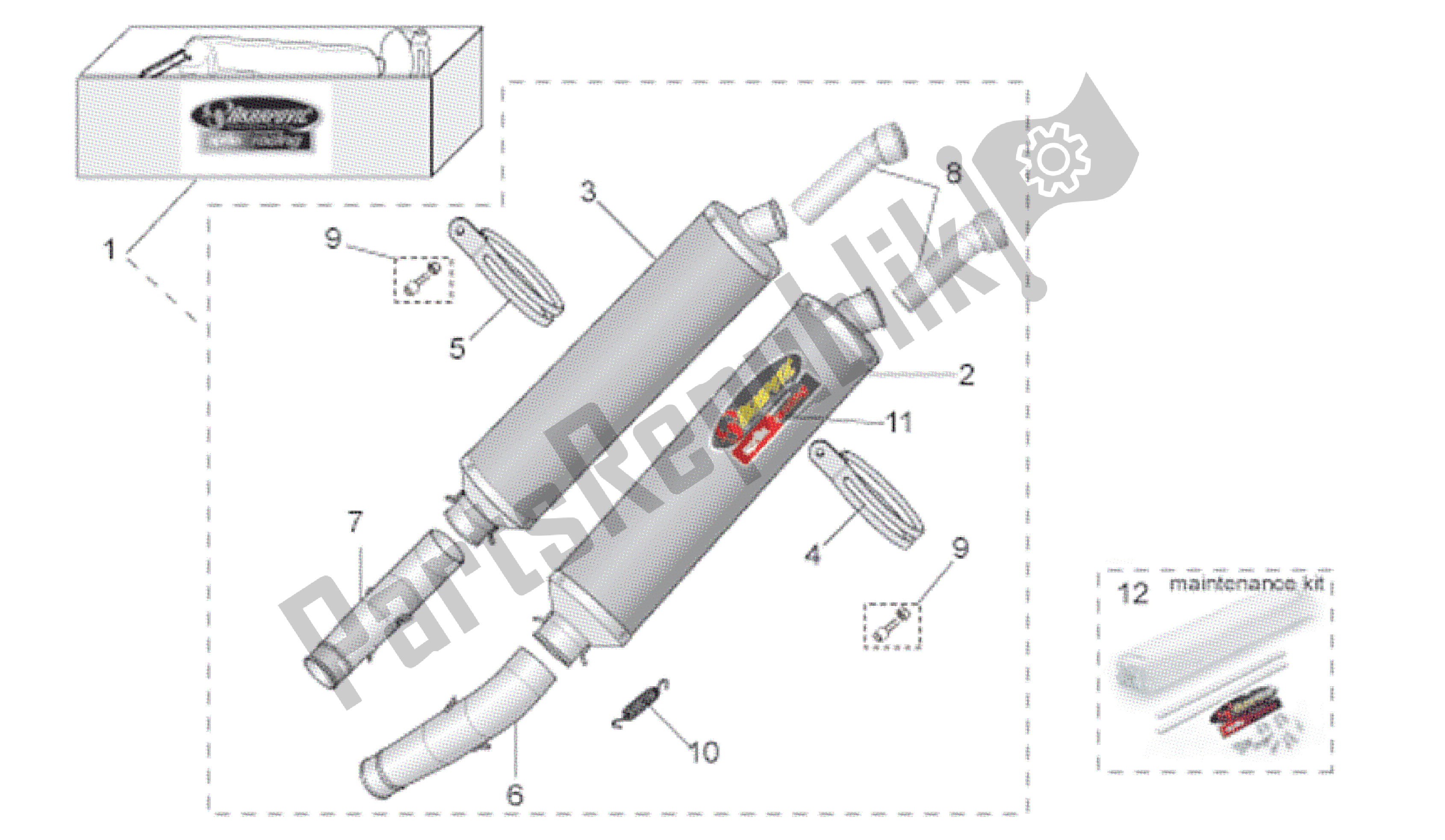 Toutes les pièces pour le Acc. - Pièces De Performance I du Aprilia RSV Tuono R 3985 1000 2006 - 2009