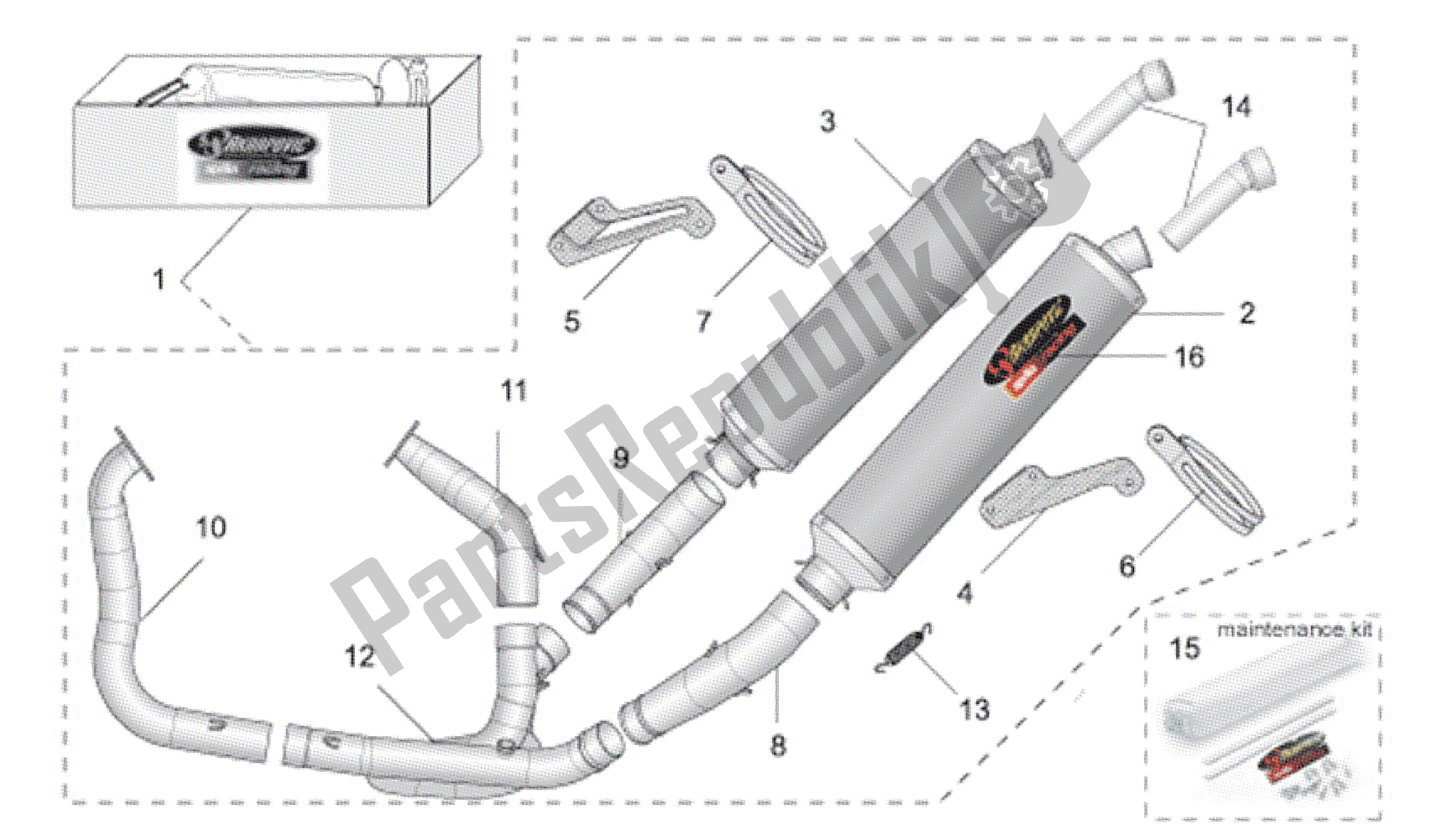 All parts for the Acc. - Performance Parts Ii of the Aprilia RSV Tuono R 3985 1000 2006 - 2009
