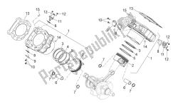 Cylinder with piston