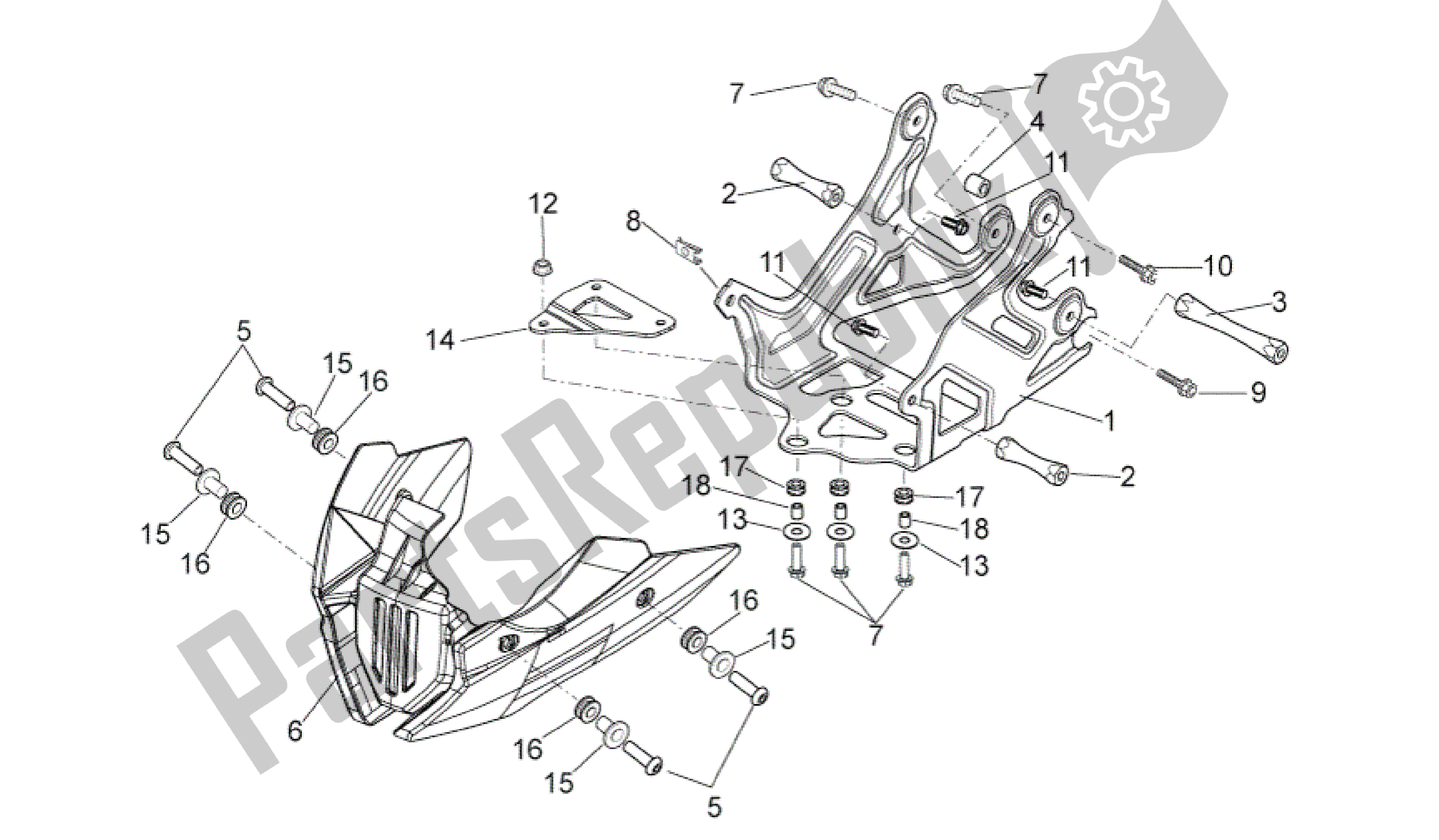 Tutte le parti per il Titolare del Aprilia Dorsoduro 750 2008 - 2011