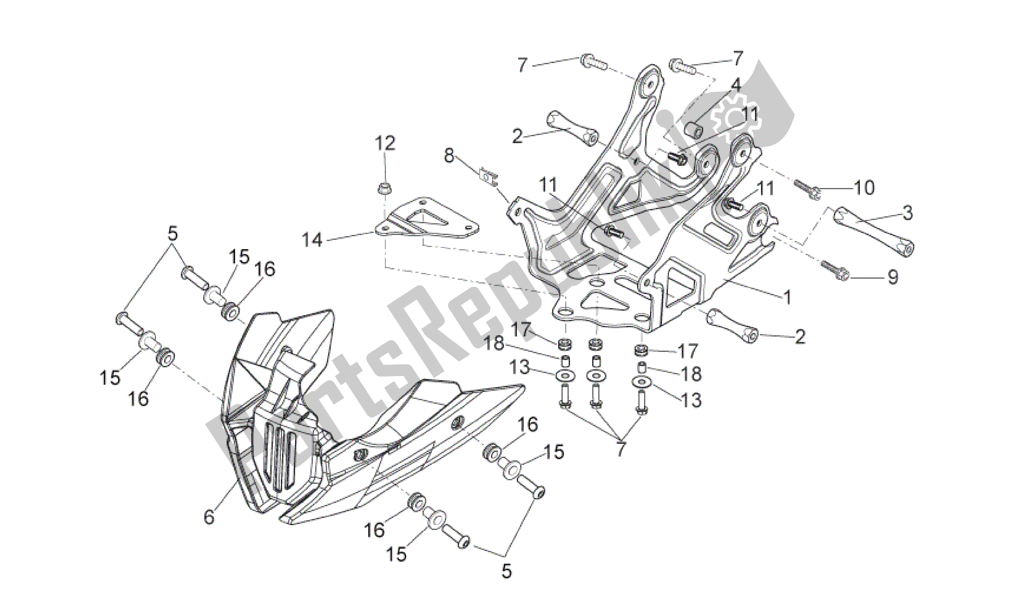 Tutte le parti per il Titolare del Aprilia Shiver 750 2009