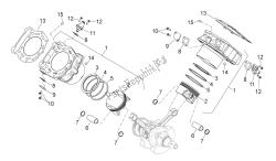 Cylinder with piston