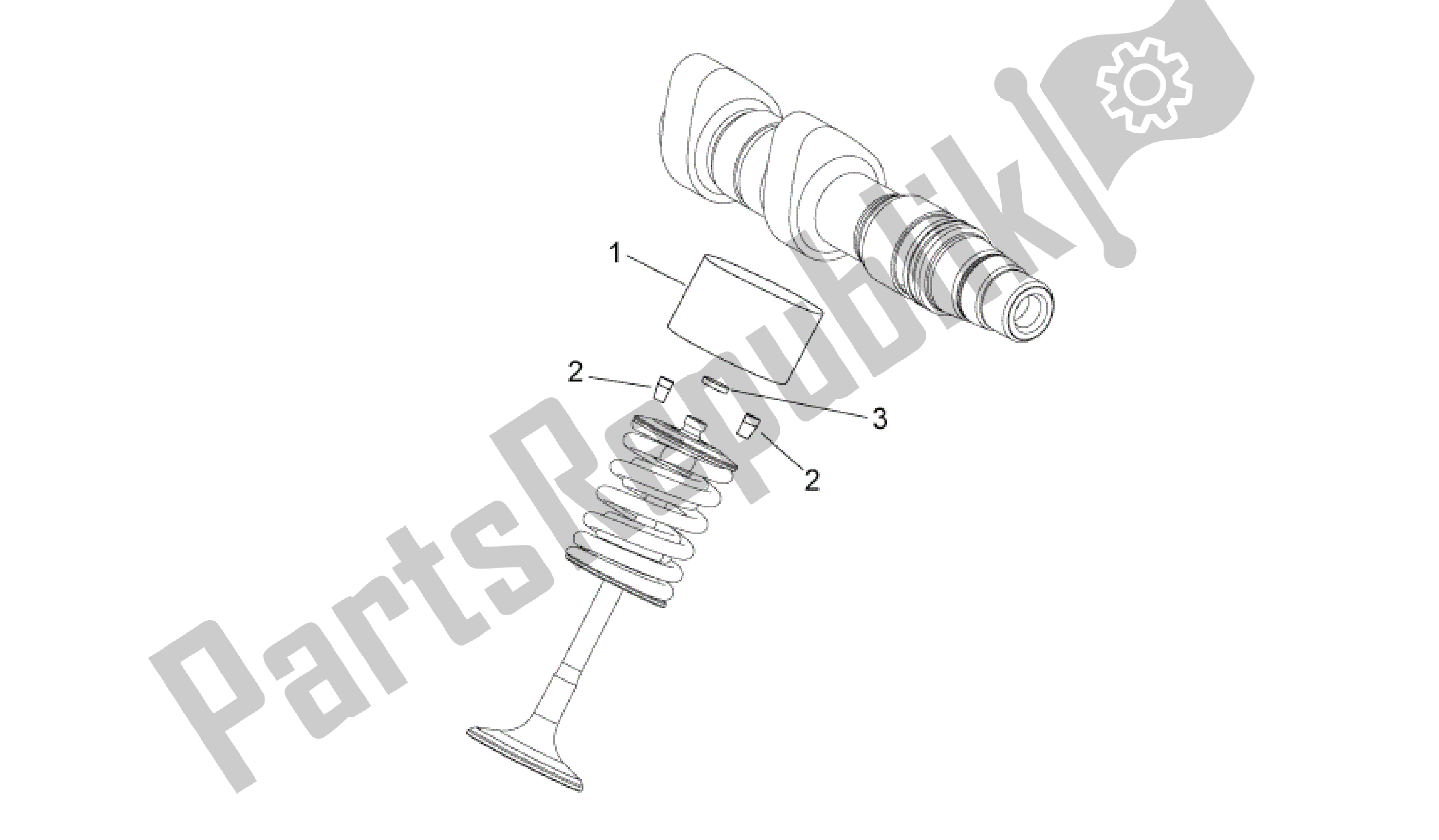 Todas las partes para Almohadillas De Válvulas de Aprilia Shiver 750 2010 - 2013