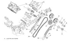 układ rozrządu z tylnym cylindrem