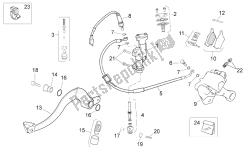 Rear brake system