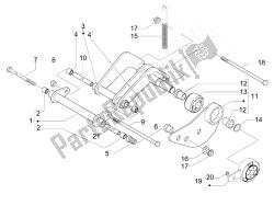 Swinging arm