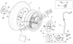 Rear wheel - disc brake