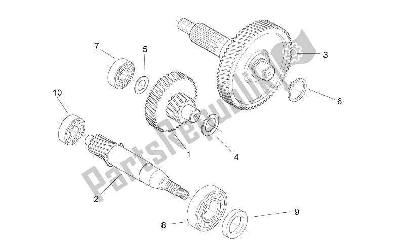 Toutes les pièces pour le Réduction du Aprilia Mojito Custom 50 2T ENG Aprilia 1999