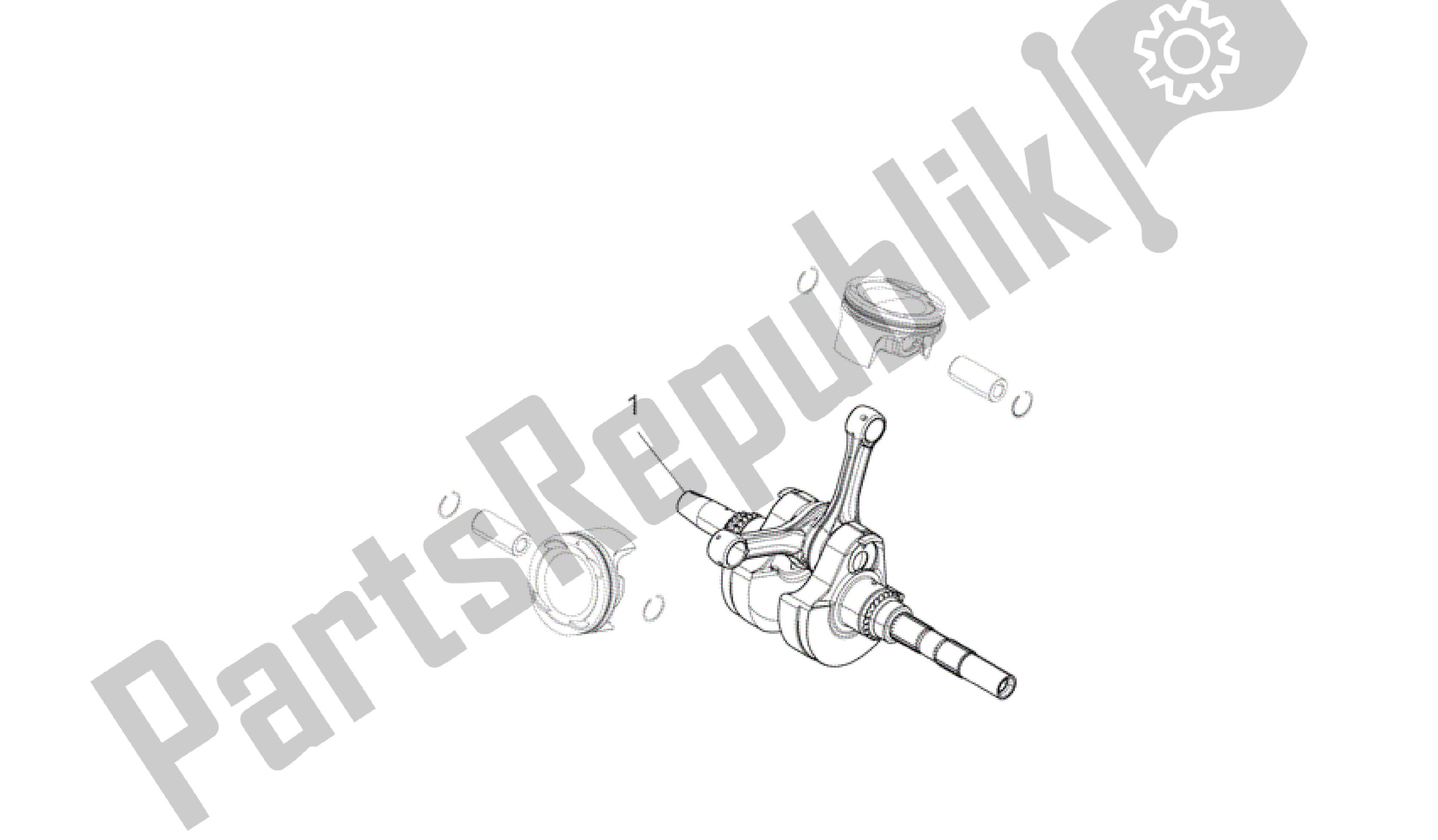 All parts for the Drive Shaft of the Aprilia Mana 850 2007 - 2011