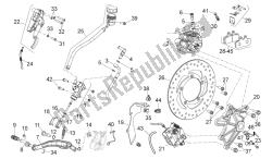 Rear brake system