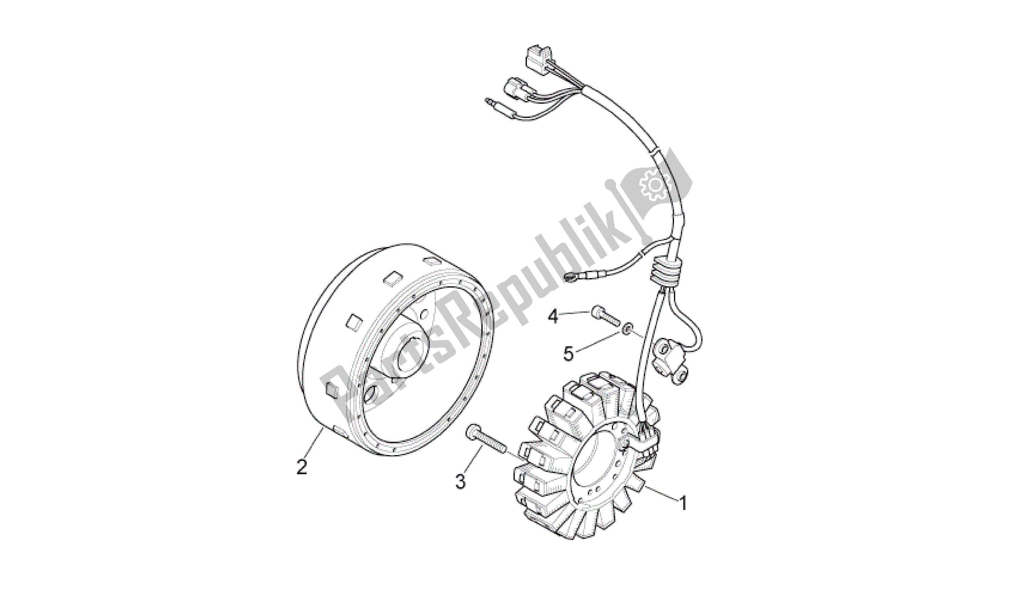 Alle Teile für das Encendido des Aprilia Pegaso 650 2005 - 2009