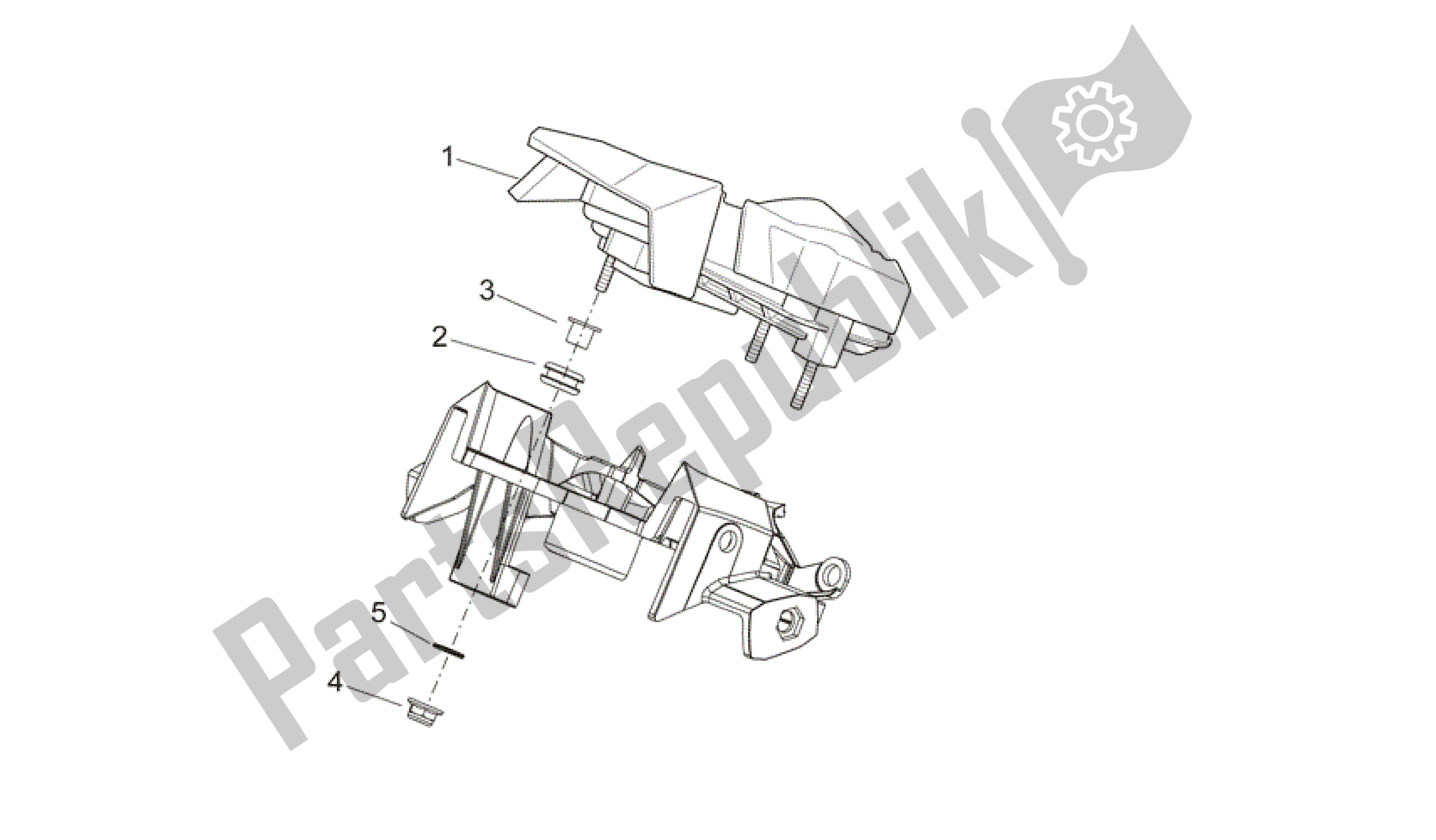 Wszystkie części do Deska Rozdzielcza Aprilia SXV 550 2009 - 2011