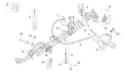 Rear brake system