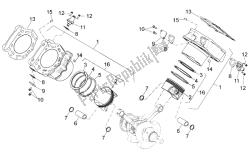 Cylinder with piston