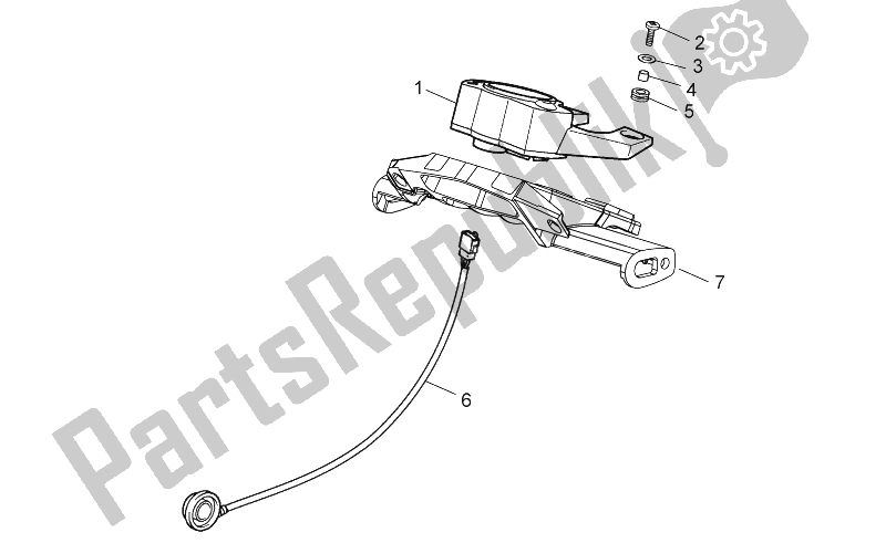 Alle Teile für das Instrumententafel des Aprilia SX 50 Limited Edition 2014