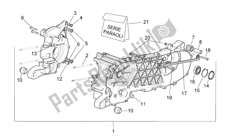 Wszystkie części do Korbowód Aprilia SR 50 Carb MY 2014