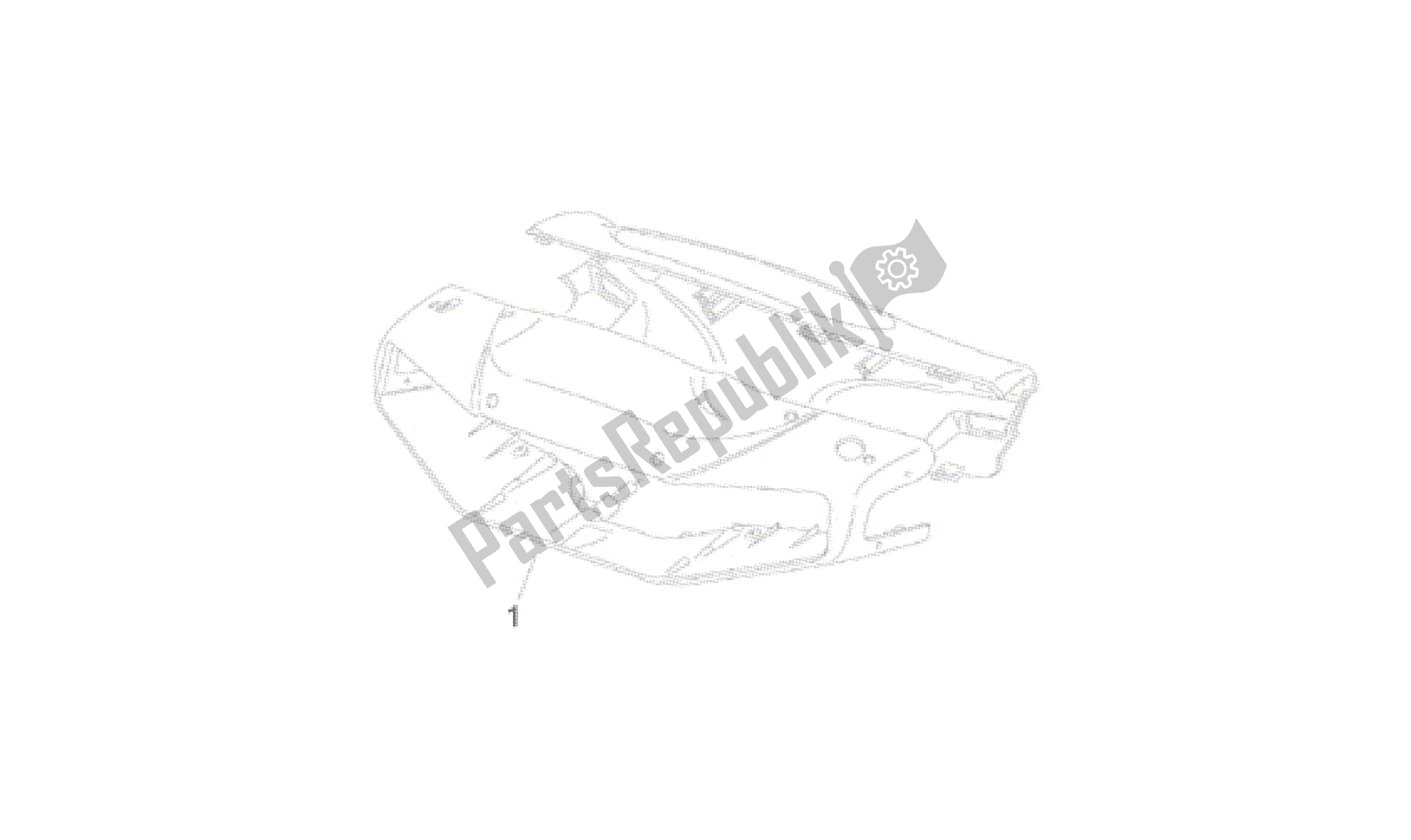 All parts for the Front Body Ii of the Aprilia Amico 50 1996 - 1998