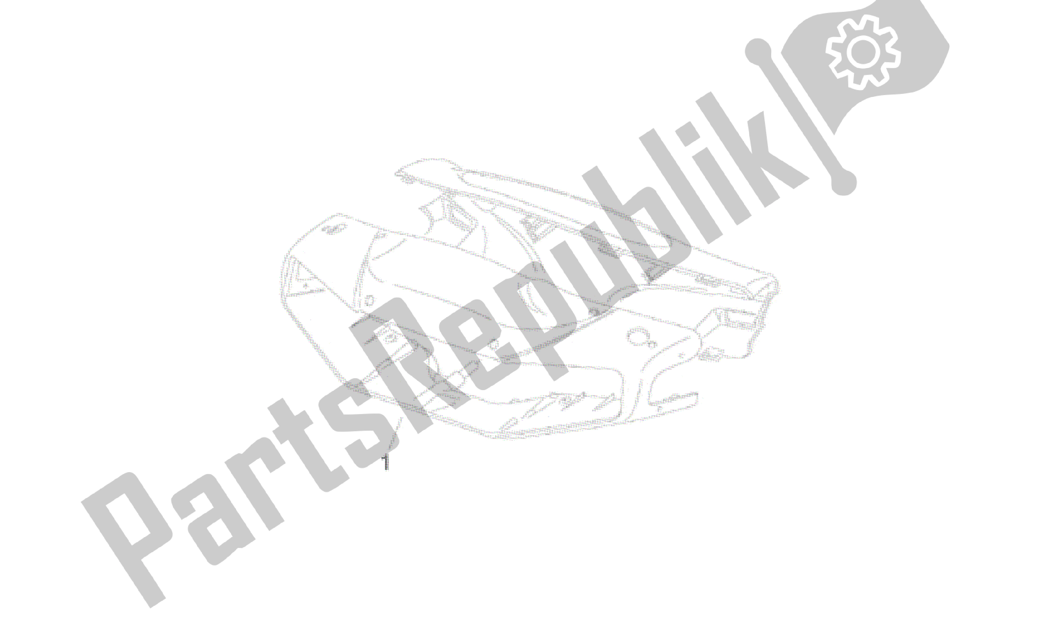 All parts for the Front Body Ii of the Aprilia Amico 50 1996 - 1998