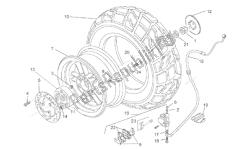 Rear wheel - disc brake