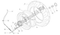 Rear wheel - drum brake