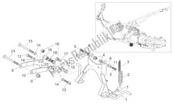 soporte central - conexión del motor