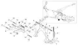 soporte central - conexión del motor