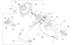 Flywheel - Water pump