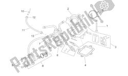 Carburettor  - oil pump assy.