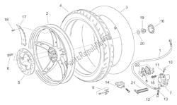 Rear wheel - disc brake