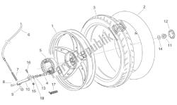 Rear wheel - drum brake