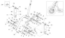 Front shock absorber