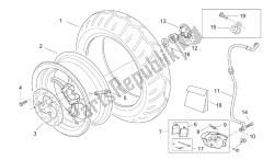 ruota posteriore - freno a disco