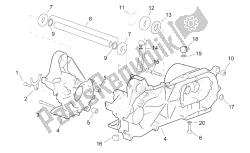 Central crank-case set