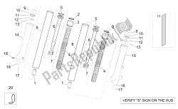 Showa front fork - Hubs, sleeves