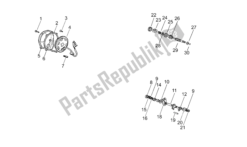 Alle Teile für das Cdi Magneto Assy des Aprilia Pegaso 50 1992