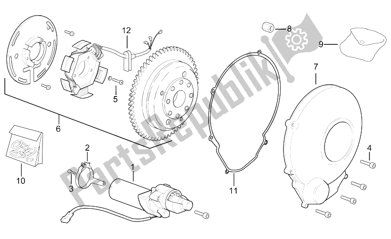 Toutes les pièces pour le Unité D'allumage du Aprilia Classic 50 1992