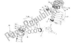 Cylinder with piston