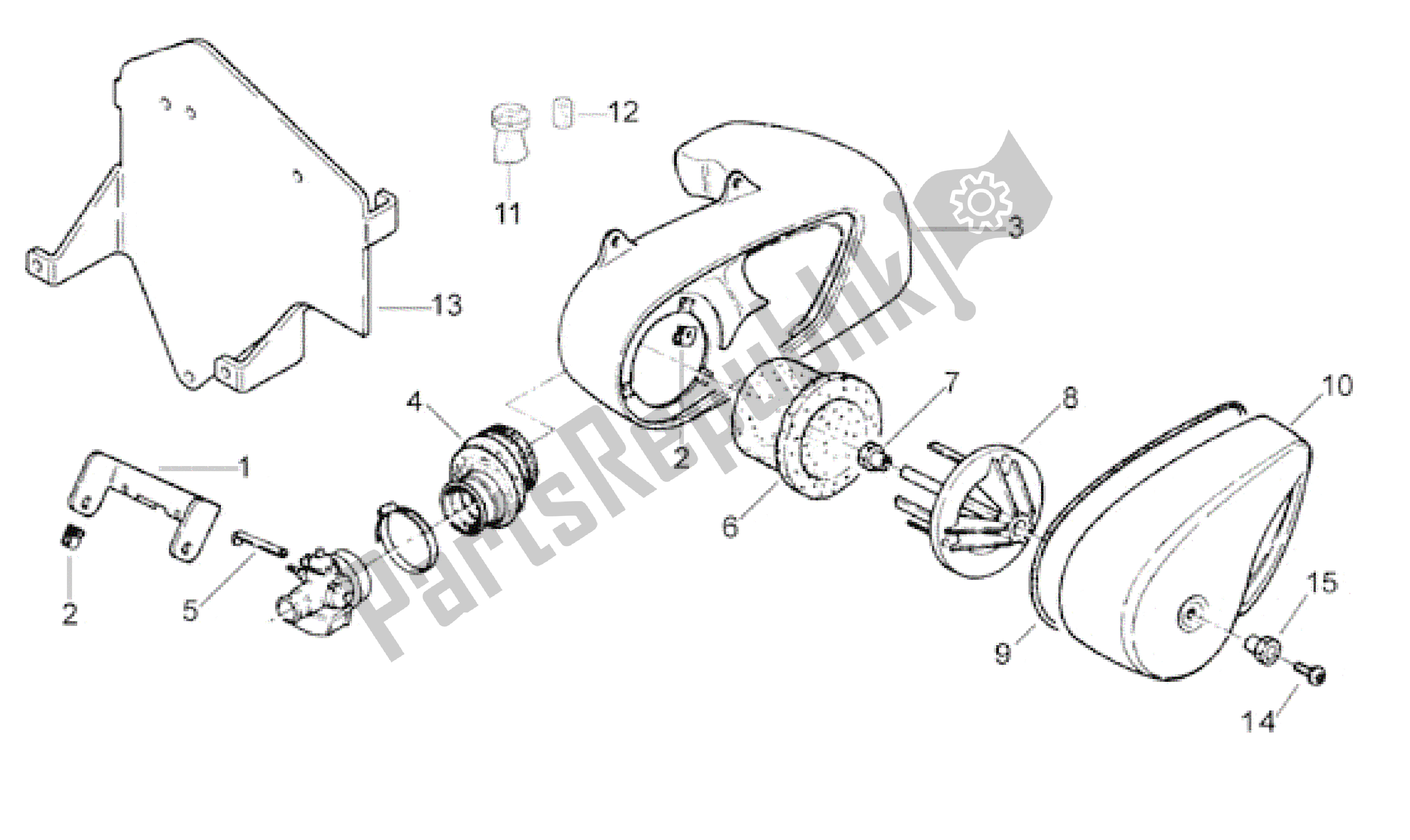 Toutes les pièces pour le Boite D'air du Aprilia Classic 50 1992 - 1999