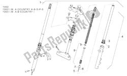 Front fork 92-93 - LH Sleeve