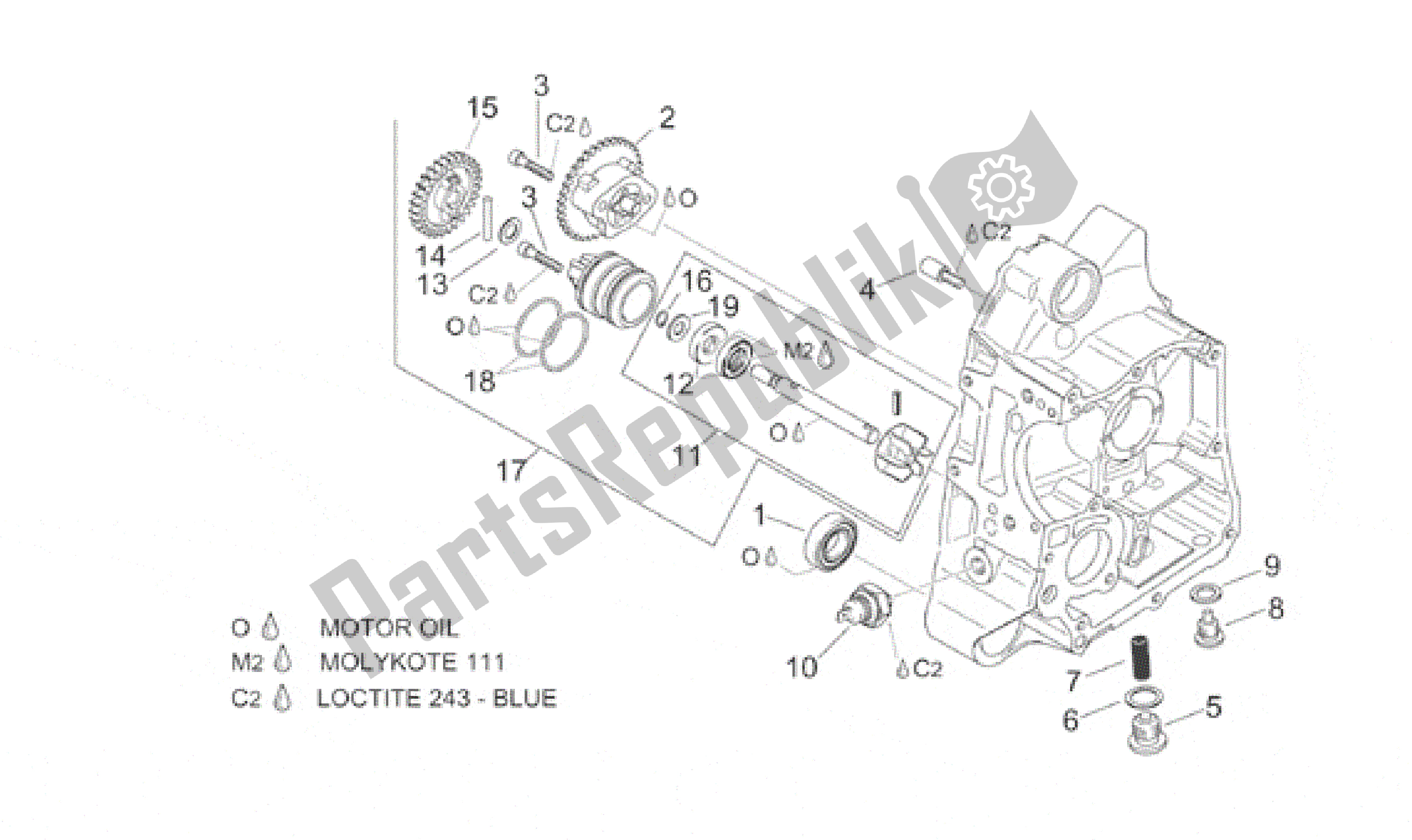 Toutes les pièces pour le Demi-carter Droit du Aprilia Leonardo 125 1999 - 2001